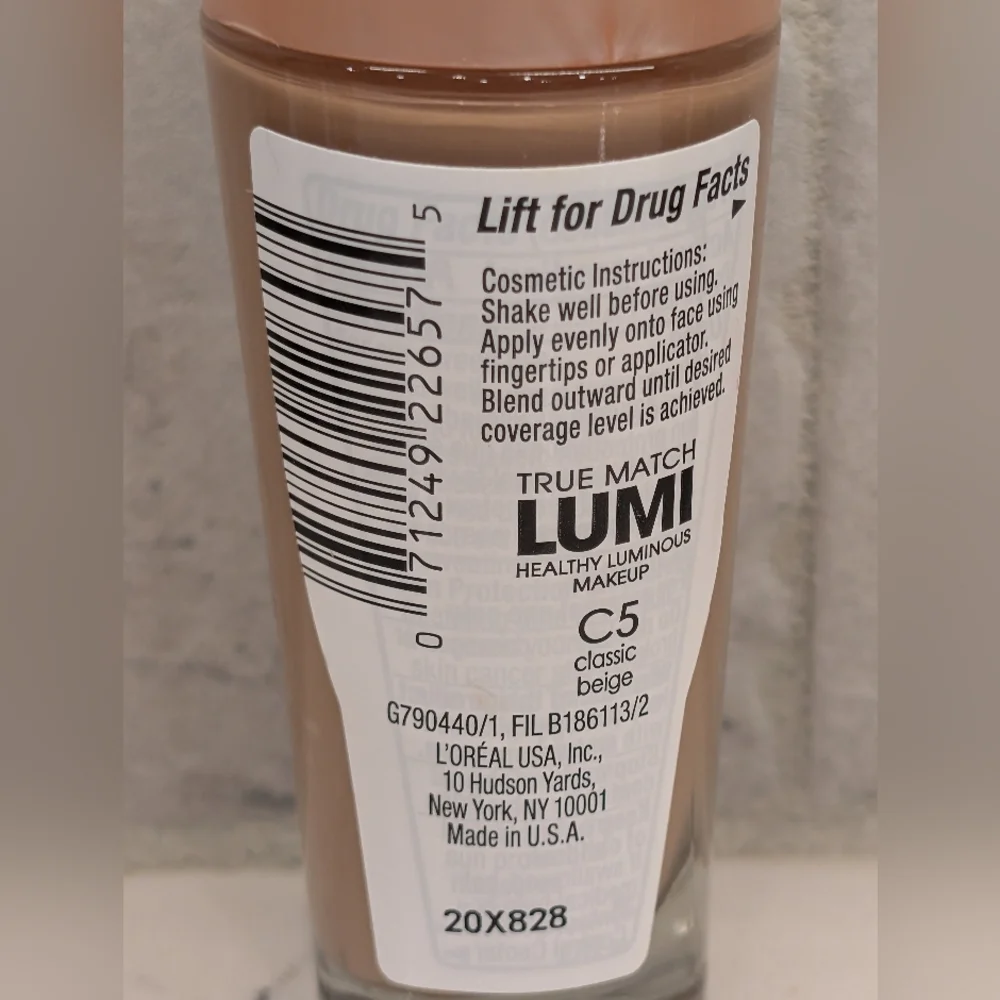 💚L'Oreal True Match Lumi Foundation - NWT - Classic Beige (C5) 1 oz